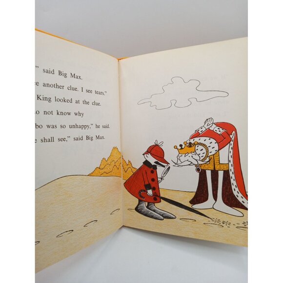 Big Max Worlds Greatest Detective Vintage Childrens Hardcover Book Kin Platt - Picture 13 of 16